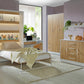 SPACEO Wardrobe 120 / Oak Artisan / Black Handles