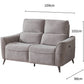 Kensley 2 Seater Sofa Grey (Power Recliner)