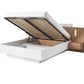 Bed with Bedside Tables E3D