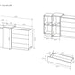 Sideboard 2D4S E3D
