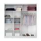 DOVER 203cm Sliding Door Wardrobe Oak Craft / Graphite Glass