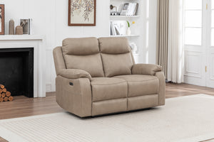 Corley 2 Seater Sofa Beige Stone (Recliner)