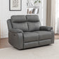 Corley Armchair Grey (Recliner)