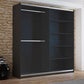 Wardrobe OXFORD 200 Black