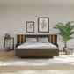 Bed AMARO Oak Dunin
