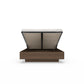 Bed AMARO Oak Dunin