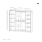 Wardrobe AMARO Oak Dunin