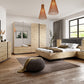 Wardrobe ARCO 220 Oak Artisan / Grey