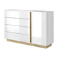 Chest of Drawers D4S ARCO White / White Gloss