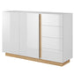 Chest of Drawers D4S ARCO White / White Gloss