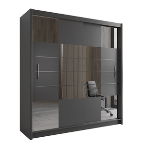 Wardrobe LEIGHTON 203 Graphite