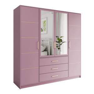 Wardrobe HAMPTON D4-Plum
