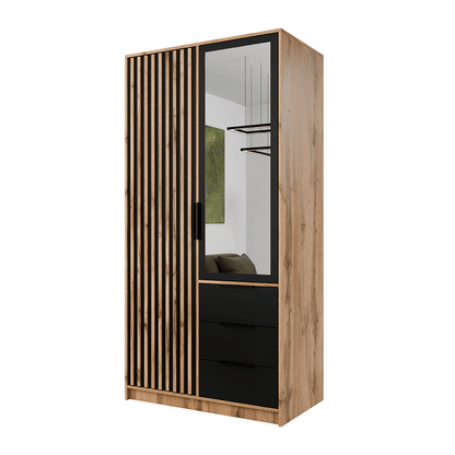 Wardrobe HAMPTON LUX D2 Oak Wotan