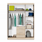 Green Mirrored Hinged Door Wardrobe 149cm – HAMPTON D3