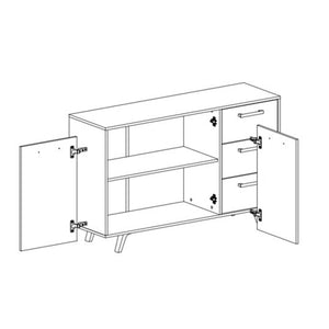 Sideboard HAMPTON-Blue