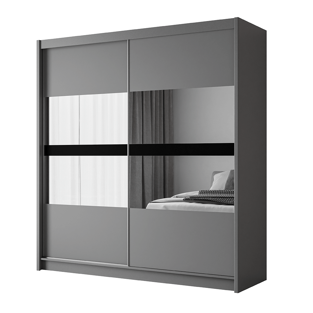 Wardrobe BATUMI 203 Graphite