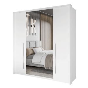 Wardrobe DUNHAM 210 White