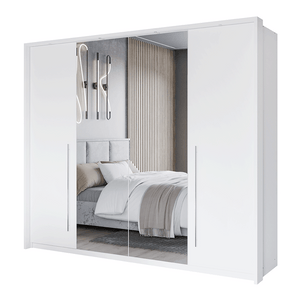 Wardrobe DUNHAM 256 White