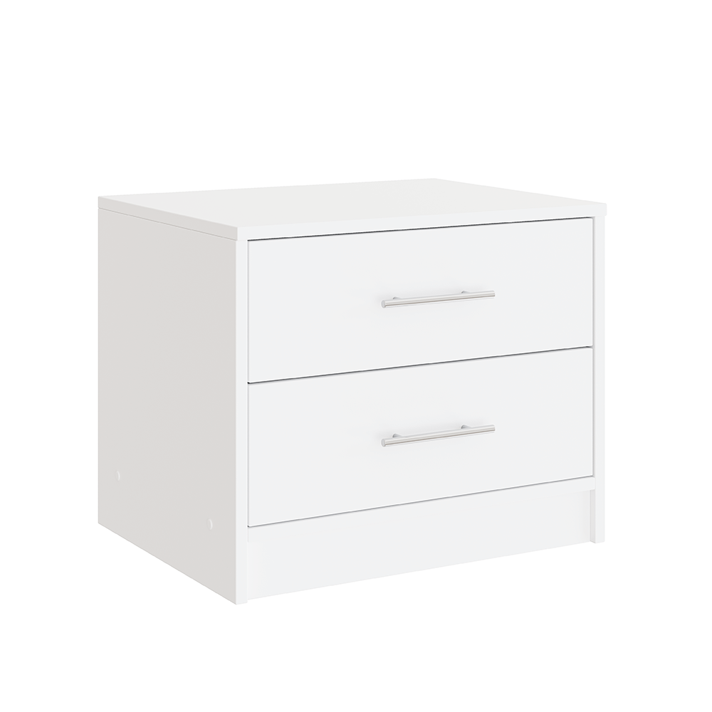 Bedside Table DUNHAM White