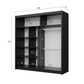 Wardrobe VISTA 203 Black