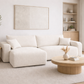 Corner Sofa Bed HAVANA Cream