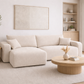 Corner Sofa Bed HAVANA Beige