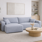 Corner Sofa Bed HAVANA Soft Grey
