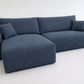 Corner Sofa Bed HAVANA Anthracite Grey