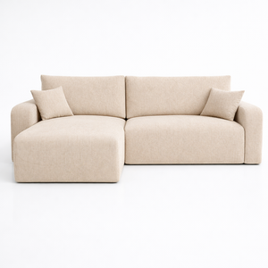 Corner Sofa Bed HAVANA Beige