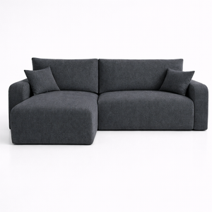 Corner Sofa Bed HAVANA Anthracite Grey