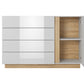 Chest of Drawers D4S ARCO White / White Gloss