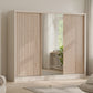 Cashmere Mirrored Sliding Door Wardrobe 250cm – WINDSOR