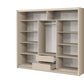Cashmere Mirrored Sliding Door Wardrobe 250cm – WINDSOR