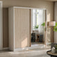 Cashmere Mirrored Sliding Door Wardrobe 203cm – WINDSOR