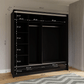 Sliding Door Wardrobe EPSOM 208 Black