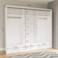 Sliding Wardrobe EPSOM 255 White
