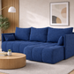 Corner Sofa Bed NESSA Royal Blue