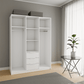 Wardrobe HAMPTON LUX D3 Oak Wotan