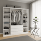 Wardrobe HAMPTON D4 Oak Sonoma + Mirror