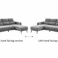 Oakmere Corner Sofa Beige Left Hand
