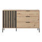 Sideboard D3S TALLY Oak Artisan / Grey