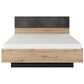 Bed TALLY Oak Artisan / Grey