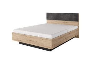 Bed TALLY Oak Artisan / Grey