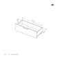 Sideboard D3S TALLY Oak Artisan / Grey