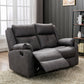 Cavsey 3 Seater Sofa Grey (Recliner)