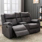 Cavsey 2 Seater Sofa Grey  (Recliner)