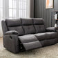 Cavsey 2 Seater Sofa Grey  (Recliner)