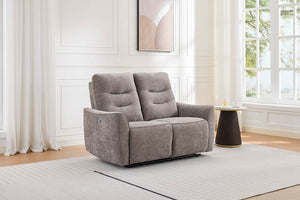 Cavendish 2 Seater Sofa Grey (Power Recliner)