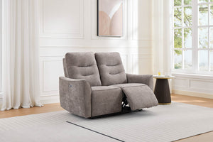 Cavendish 2 Seater Sofa Grey (Power Recliner)