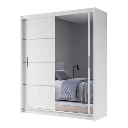 Wardrobe VISTA 180 White